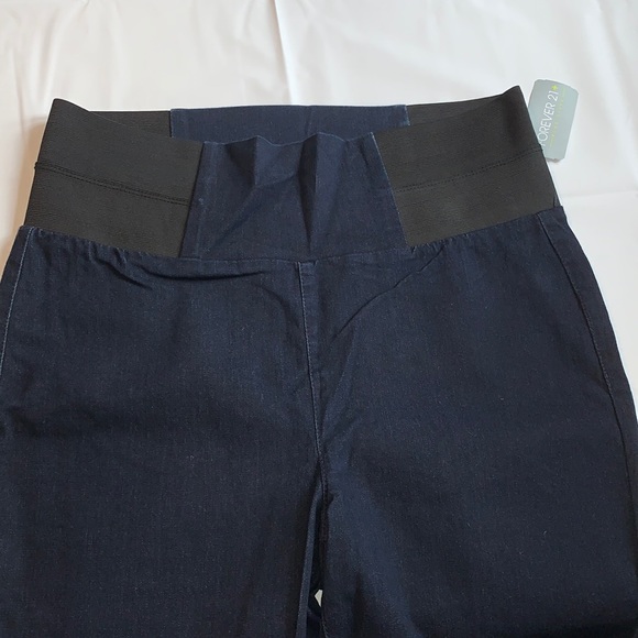 XL NWT Wide Waistband Jeggings Forever 21 Plus Denim - Picture 3 of 15